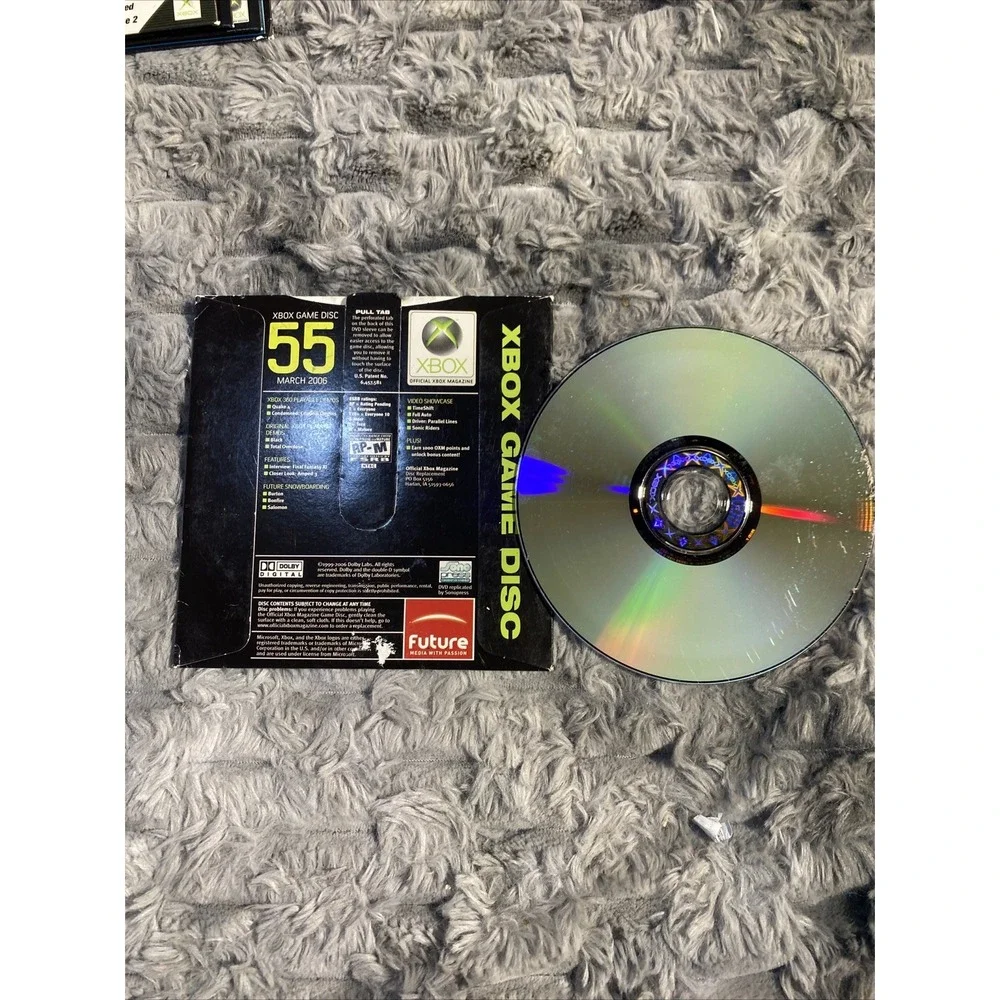 XBOX Magazine Demo Discs - Lot Of  8 Games Quake, King Kong, Final Fantasy, Doom